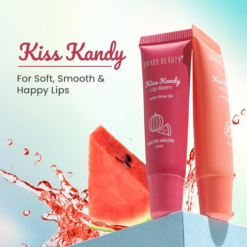 Swiss Beauty Kiss Kandy Lip Balm With Olive Oilmoisturisingnonstickysoft And Smooth Lipsshade Mulberry 10Ml