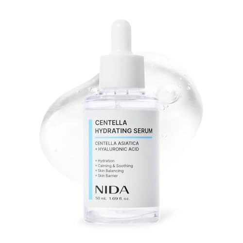 Nida Centella Hydrating Serumcentella Asiatica Hyaluronic Acidhydration Calming And Soothing Skin Balancing Skin Barrier1.69 Fl. Oz. 50Ml