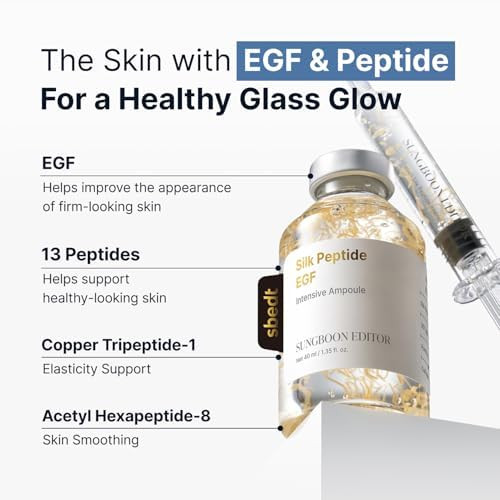 Sungboon Editor Ultimate Firming Bundle Set For Elasticity Support And Smoothlooking Skin Egf Silk Peptide Ampoule And Collagen Serum Korean Skincare Set