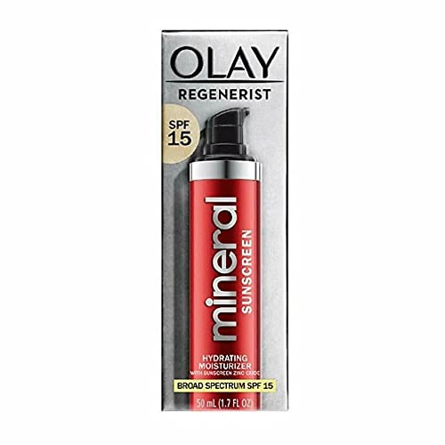 Olay Regenerist Mineral Sunscreen Hydrating Moisturizer Spf 15 1.7 Fl Oz