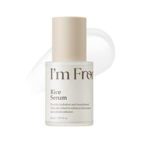 IM From Im From Rice Serum Glow Deep Soothing Rice Serum anddewy Hydration Daily All Skin Types Korean Skin Care 1.01Fl.Oz