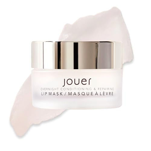 Jouer Mint Overnight Lip Masque Moisturizing Lip Treatment Lip Mask Formulated With Maxi Lip For Plumper Lips And Visual Fullness Shea Butter For Hydration