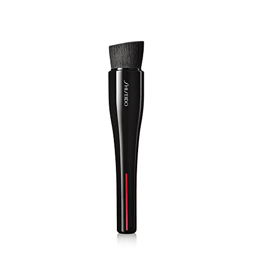 Shiseido Hasu Fude Foundation Brush Flat Angled Design For Precision And Excellent Streakfree Coverage Highperformance Synthetic Bristles Made In Japan