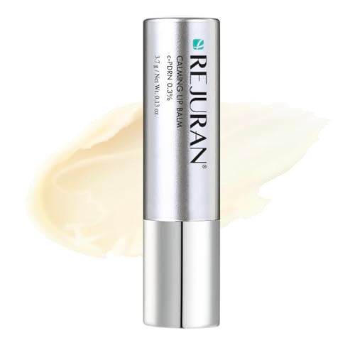 Rejuran Calming Lip Balm Cpdrn Deep Moisturizing And Soothing Care For Dry Chapped Lips With Shea Butter And Jojoba Ester Nonsticky Formula. Gentle On All Skin Types Korean Lip Care. 3.7G