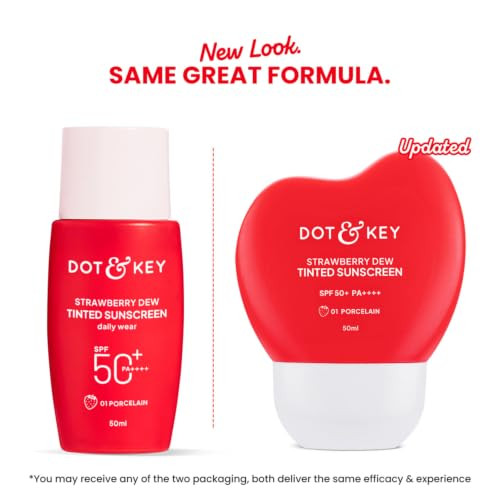 Dot and Key Dot And Key Strawberry Dew Tinted Sunscreen Spf 50 PaplusplusplusplusBroad Spectrum Face Sunscreenfor All Skin Types1.69 Fl Oz 50 Ml