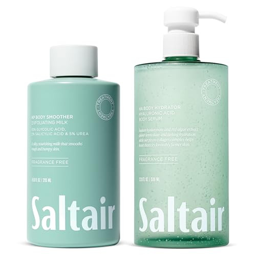 Saltair Hydration Body Care Bundleha Serum And Aha Bha Milk2 Piecelight Conditioning And Smoothing Care For A Simple Coordinated Regimen And Comfortable Finish