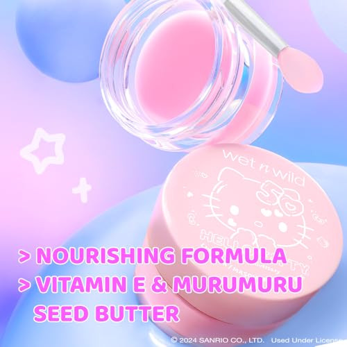 Wet N Wild Hello Kitty Lip Mask Spatula Duo Nourishing Vitamin E Murumuru Seed Butter And Shea Butter Warm Apple Pie Lightly Scented Crueltyfree And Vegan