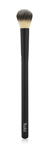 Rodial Baby Teddy Brush Ultra Soft Makeup Brush For Foundation Blush Bronzer And Powder Multiuse Face Brush For Liquid And Powder Makeup Application