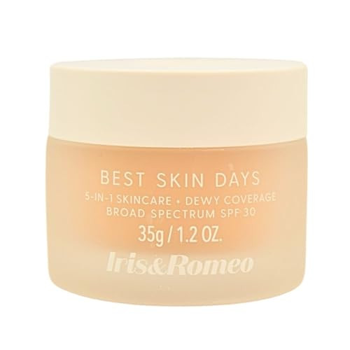 IrisandRomeo Irisandromeo Best Skin Days Spf30 Whipped Tinted Moisturizer With Vitamin C plus Hyaluronic Acid Shade 3 Light With Warm Undertones
