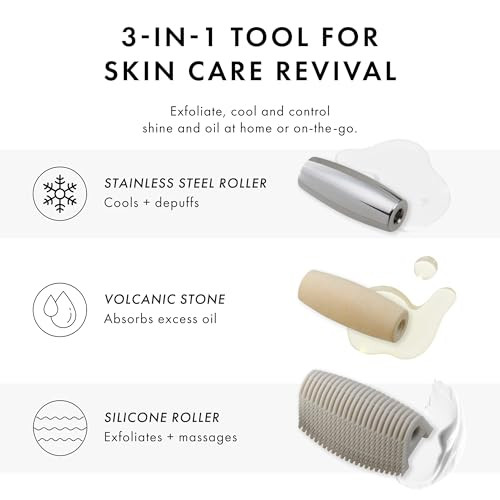 Tweezerman 3In1 Facial Roller Set
