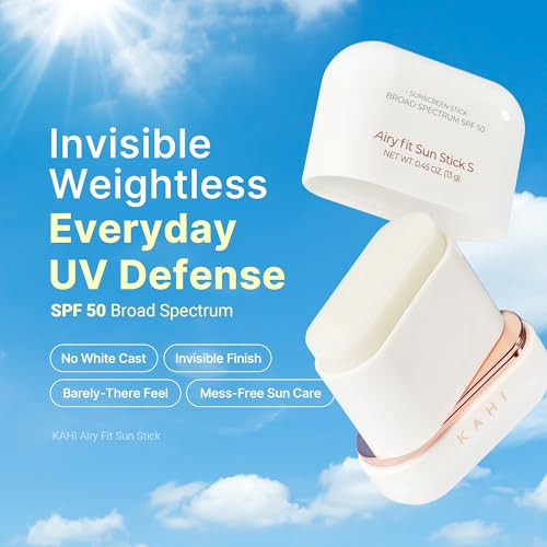 Kahi Airy Fir Sun Stick S Spf 50plus Duck Keyring Triple Functional Broad Spectrum Face Sunscreen Stick Waterproof Sweatproof And Sandproof Korean Skin Care 0.45 Oz