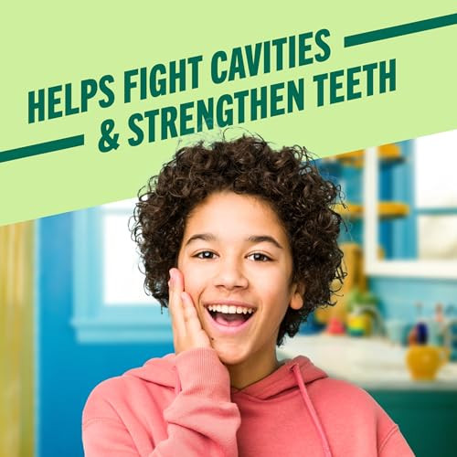Therabreath Kids Anticavity Fluoride Oral Rinse Strengthens Teeth And Enamel Alcohol And Dye Organic Bubblegum Blast Flavor 16 Fl Oz 2Pack