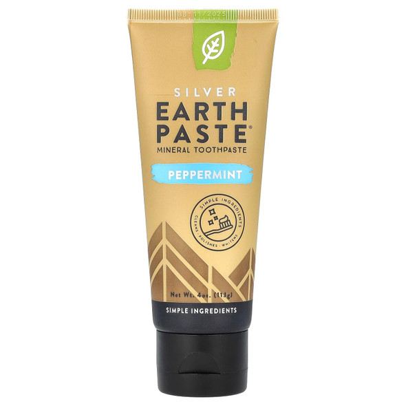 REDMOND Earthpaste - Natural Non Fluoride Toothpaste  Ounce Tube