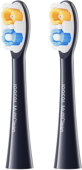 Soocas Multiclean Ultra Clean Electric Toothbrush Replacement Heads Compatible with Both NEOS  and NEOS Ultra 2 Brush Heads Medium Bristles