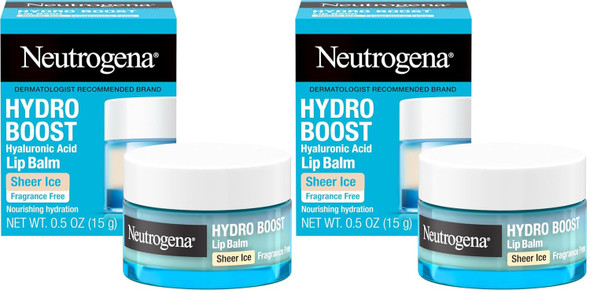 Neutrogena Hydro Boost Hyaluronic Acid Lip Balm Nourishing Vitamin E Leaves Lips Feeling Hydrated
