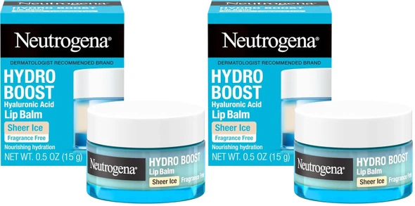 Neutrogena Hydro Boost Hyaluronic Acid Lip Balm Nourishing Vitamin E Leaves Lips Feeling Hydrated