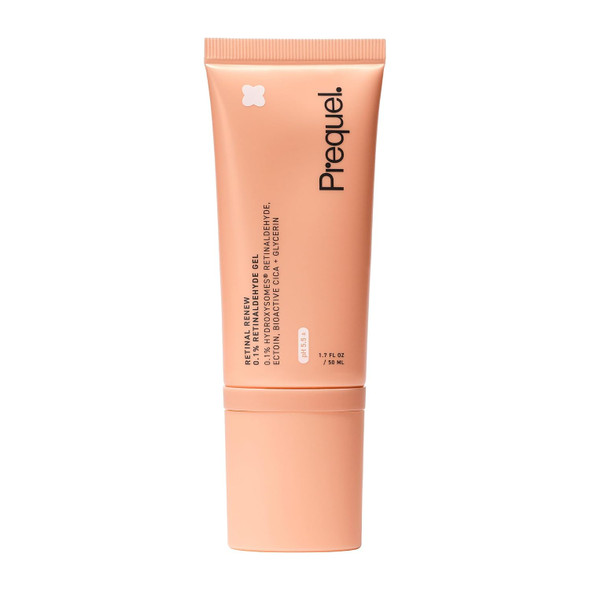 Prequel Skin Retinal Renew 0.2% Retinaldehyde Gel with Ectoin Cica and  Jojoba Oil  Smooths Texture Firms and  Evens Tone  Supports Skin Barrier Dermatologist Developed  Low Irritation Retinoid