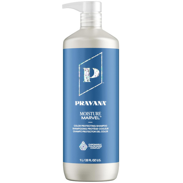 Pravana Moisture Marvel Shampoo Nourishes Hydrates Moisturizes  For Dry Color Treated Hair Paraben Free