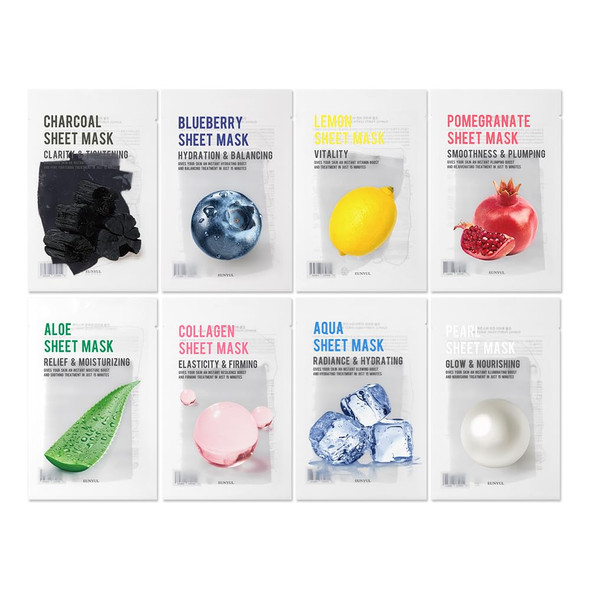 EUNYUL Purity Korean Collagen Face Mask for Skincare Hydrating and Nourishing