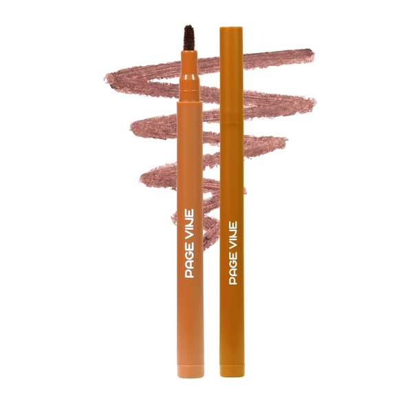 Noerrors 2in1 Dual Side Tip Lip Stain Marker Long Lasting Non Drying for Fuller Lips Plum Smooth Application