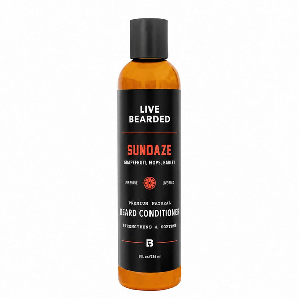 Live Bearded® Softening Beard Conditioner, Straight Up Unscented