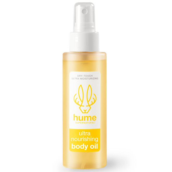 HUME SUPERNATURAL Dry Body Oil Spray  Moisturizing Oil for Dry Skin After Shower Body Oils for Women and Men Nourishing Hydration Glow