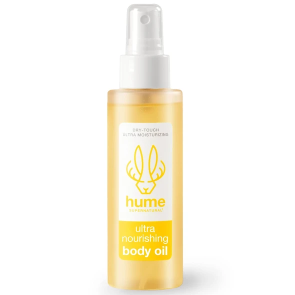 HUME SUPERNATURAL Dry Body Oil Spray  Moisturizing Oil for Dry Skin After Shower Body Oils for Women and Men Nourishing Hydration Glow