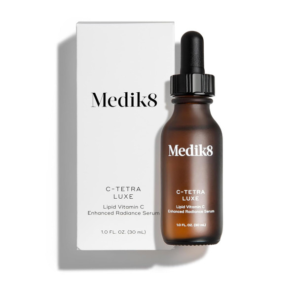 Medik8  Vitamin C Face Serum with Hyaluronic Acid  Lightweight Daily Facial Serum | Vegan 1.0 fl oz