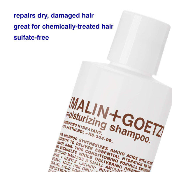 MALIN+GOETZ Moisturizing Shampoo, Neroli & Basil Daily Cleanser, 8 fl oz