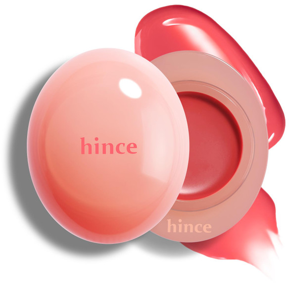 hince Raw Glow Dewy Ball - Tinted Lip Balm, Jelly Gloss Glow, Shine and Hydration, Lip & Blush Multiuse, Vegan, 0.12 oz. (13 colors)