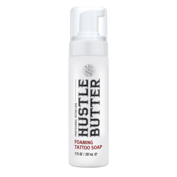 Hustle Butter Deluxe  Tattoo Aftercare Dermatologist Tested Foaming Tattoo Soap for New Tattoos and Piercings TSA Approved  Vegan Cruelty Free