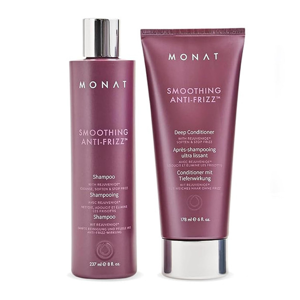 MONAT Volumizing Shampoo & Conditioner Set Infused with REJUVENIQE – Lightweight Care for Fine, Flat Hair – Enhances Volume, Adds Softness and Shine