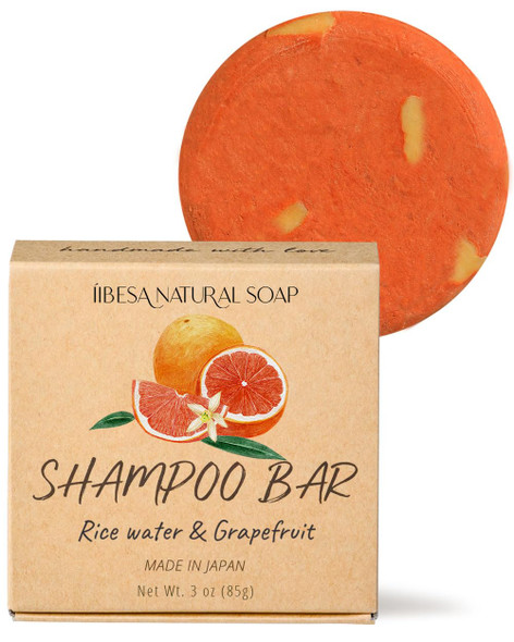 IIBESA Rice Water Shampoo Bar for Hair Growth - 3 oz