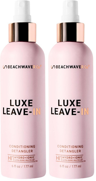 The Beachwaver Co. Luxe Leave In Conditioning Detangler Leave In Treatment to Hydrate Smooth & Strengthen