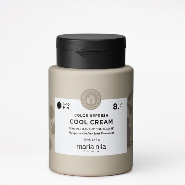 Maria Nila, Color Refresh Cool Cream, Hair Mask bring out Beige/Cold Tones, Semi-Permanent Pigments, 100% Vegan & Sulfate/Paraben free