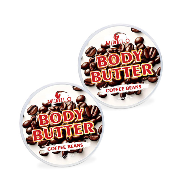 MLIIIILO Body Glaze Body Butters Body Glaze Body Butter Donut Butter Body Moisturizer for Women Anti Aging Whipped Body Butter for Women(2pcs,100g COFFEE BEANS)