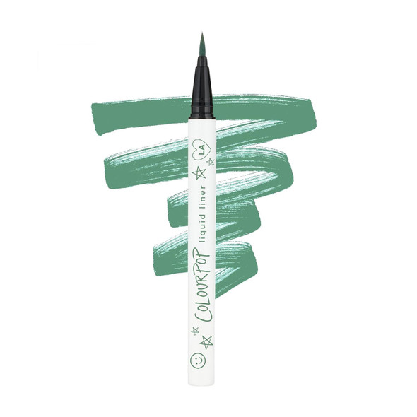 ColourPop BFF Liquid Liner  Precision Felt Tip Liquid Eyeliner Pen - High-Pigment & Buildable Colored Eyeliner with a Transfer Resistant Formula - Grande (0.02 oz)