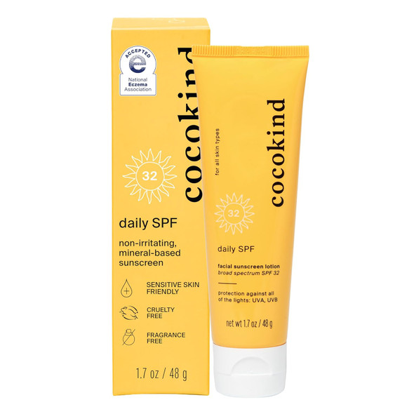 Cocokind Daily SPF Mineral Face Sunscreen 1.7 Fl Oz PACK OF 1