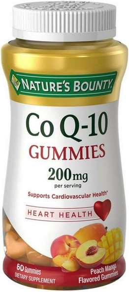 Nature's Bounty CoQ10 Gummies, 200mg, 60 Count