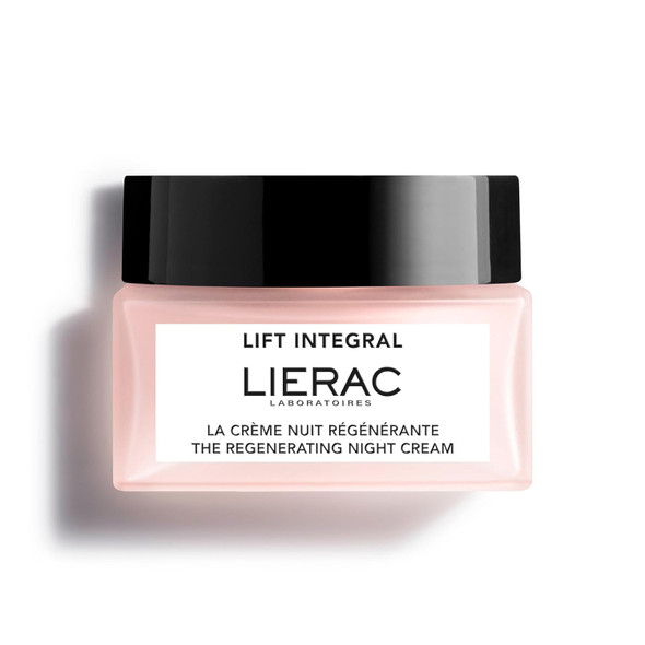 Lierac Lift Integral Regenerating Night Cream Regenerates Nourishes Smoothes Wrinkles Anti Wrinkle Facial Moisturizer Firming and Smoothing Cream for Night Use  50ml
