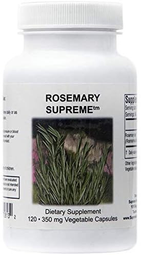 Supreme Nutrition Rosemary Supreme, 120 Pure Rosemary Vegetarian Capsules