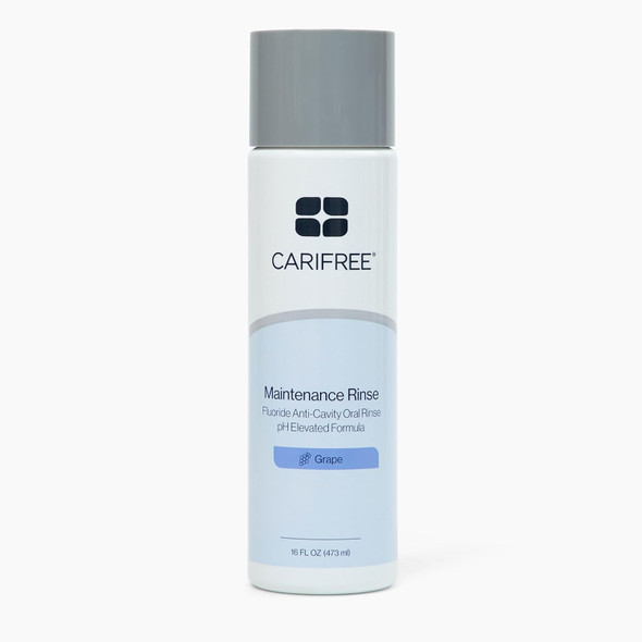 CariFree Maintenance Rinse Fluoride Mouthwash, Alcohol-Free, 16 oz