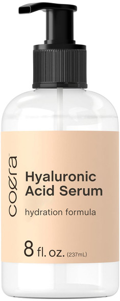 Coera Hyaluronic Acid Serum  8 fl oz  Moisturizing and Hydrating