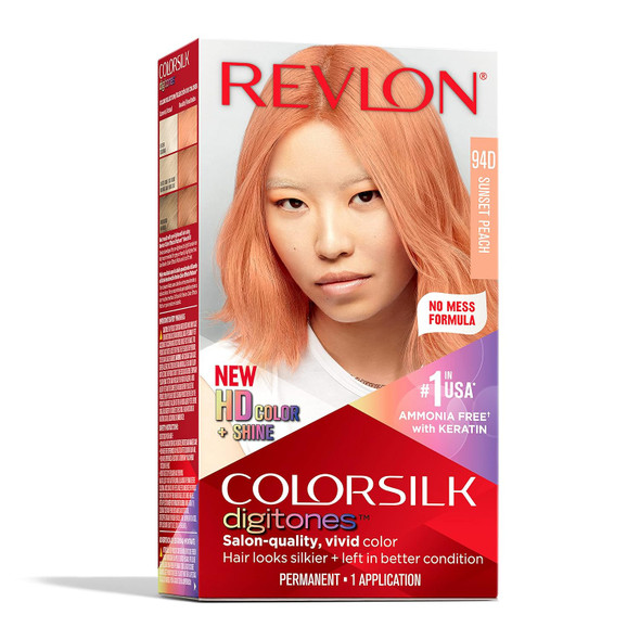 Revlon ColorSilk Digitones Permanent Hair Color with Keratin