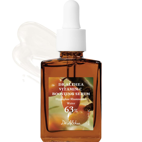 Dr.Althea Vitamin C Boosting Serum | Daily Vitamin C Serum for All Skin Types | Helps Remove Dark Spots & Uneven Skin Tone | Korean Vegan Skincare (DISCONTINUED)