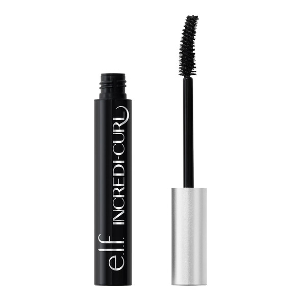 e.l.f. Incredi-Curl Mascara Volumizing Mascara For A Bold Lasting Lifted Curl Smudge-Resistant Formula Vegan & Cruelty-Free