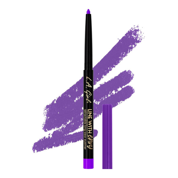L.A. Girl Line With Envy Retractable Long Wear Eyeliner Passionate Purple GP57