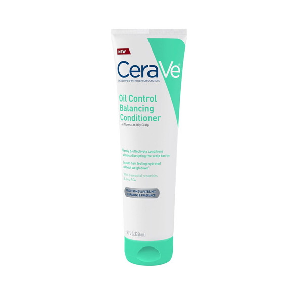 CeraVe Oil Control Conditioner with Hyaluronic Acid for Oily Scalp Pack of  one 9 Oz