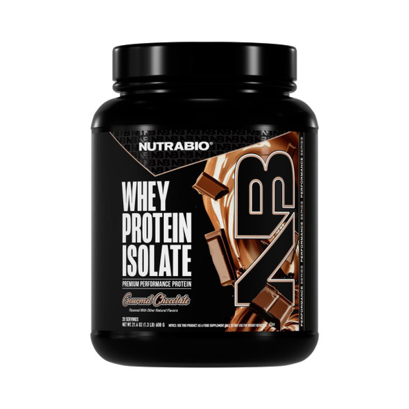 NutraBio 100% Whey Protein Isolate Protein Powder, 25g Protein with Complete Amino Acid Profile, Non-GMO, Soy & Gluten Free, Low Carb, Low Calorie Whey Protein Powder - 20 Servings
