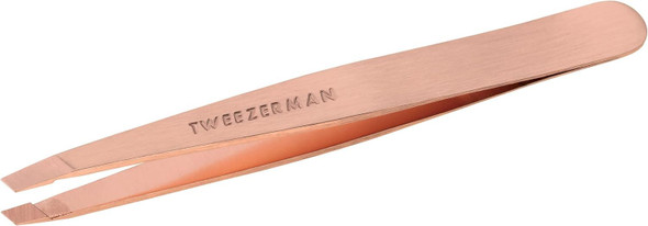 Tweezerman Slant Tweezer – Tweezerman Tweezers for Eyebrows Rose Gold